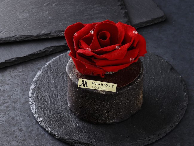 Gâteau au Chocolat Rose